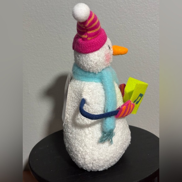 Target Wondershop Caroling Stuffed Weighted Snowman Figure - Picture 2 of 14